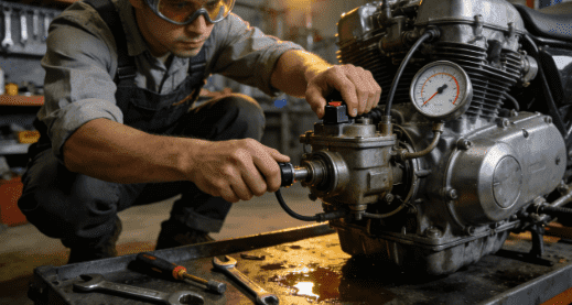 Adjust Float Carburetor